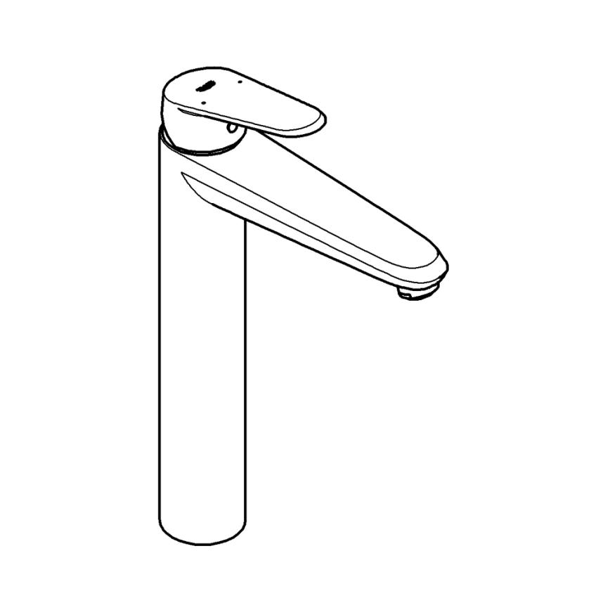 GROHE 23432000 - EURODISC COSMOPOLITAN XL håndvaskarmatur, krom