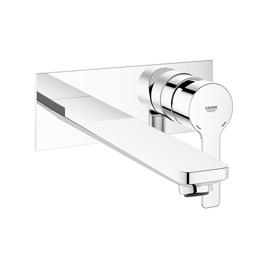 GROHE 23444001 - 2-huls håndvaskarmatur LINEARE 207 mm, blank krom
