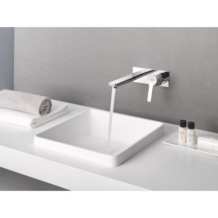 GROHE 23444001 - 2-huls håndvaskarmatur LINEARE 207 mm, blank krom