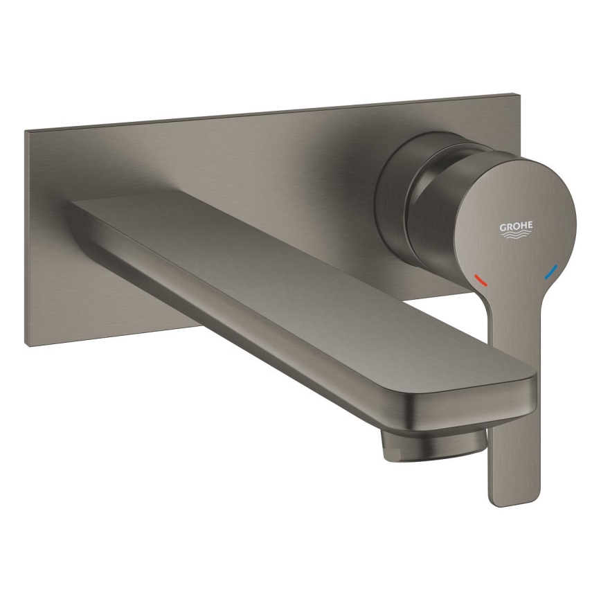GROHE 23444AL1 - Vaskarmatur til indbygning LINEARE 207 mm grafit