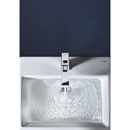 GROHE 23445000 - EUROCUBE håndvaskarmatur, størrelse M, blank krom