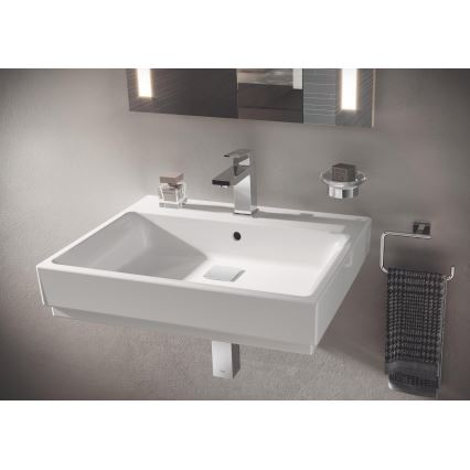 GROHE 23445000 - EUROCUBE håndvaskarmatur, størrelse M, blank krom