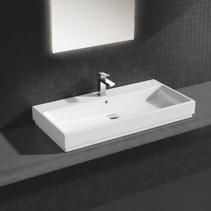 GROHE 23445000 - EUROCUBE håndvaskarmatur, størrelse M, blank krom