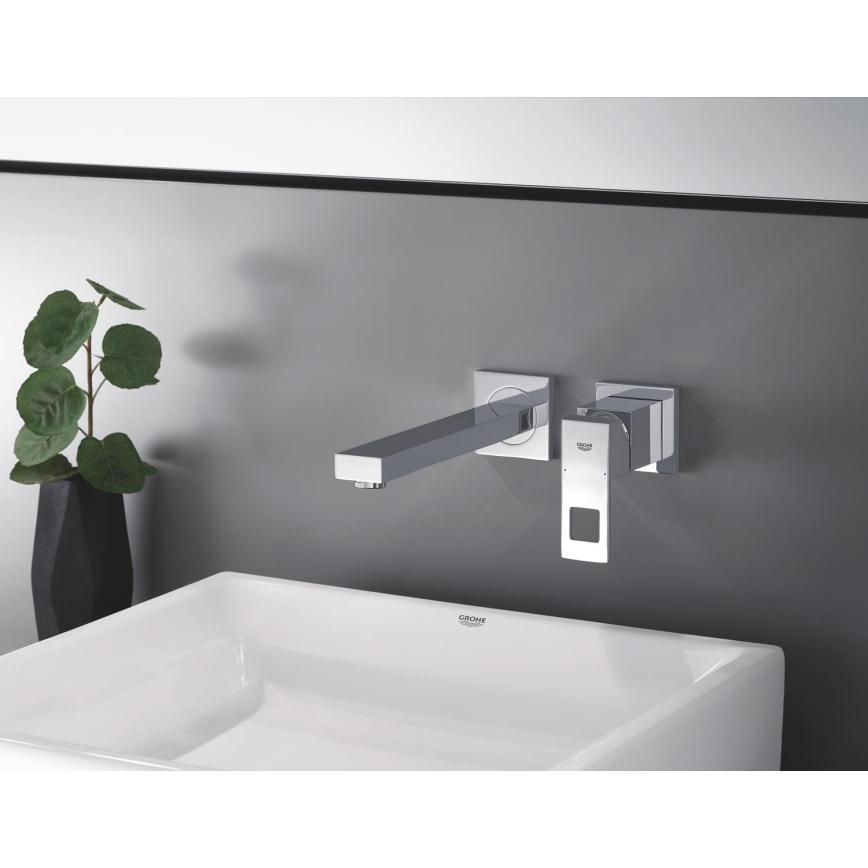 GROHE 23447000 - Håndvaskarmatur EUROCUBE 231 mm poleret krom