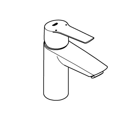 GROHE 23550002 - START håndvaskarmatur DN 15, blank krom