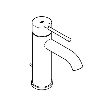 GROHE 23589AL1 - ESSENCE håndvaskarmatur, størrelse S, grafit