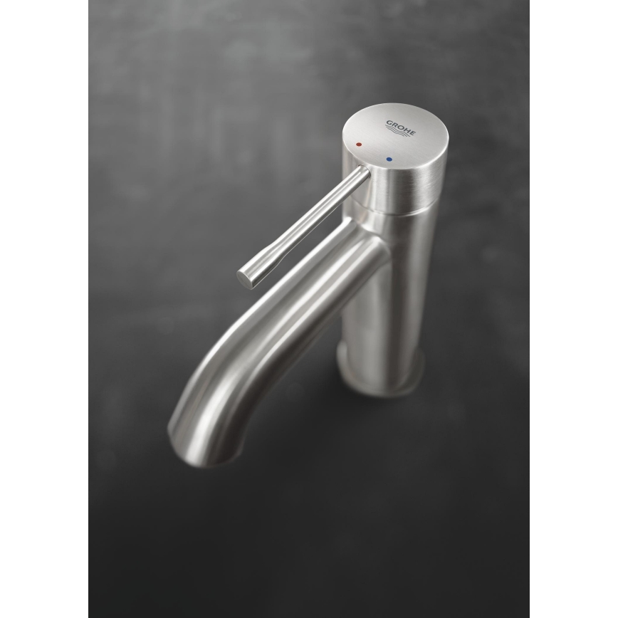 GROHE 23589DC1 - ESSENCE håndvaskarmatur størrelse S, rustfrit stål