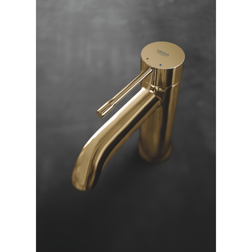 GROHE 23589GL1 - ESSENCE håndvaskarmatur DN 15, guld
