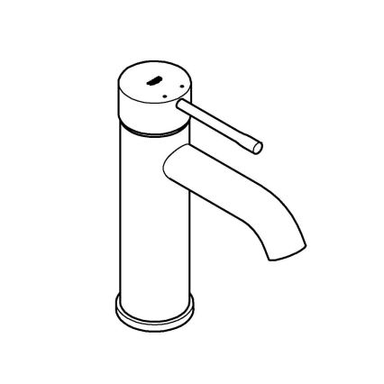 GROHE 23590GL1 - ESSENCE håndvaskarmatur DN 15, størrelse S, guldfarvet