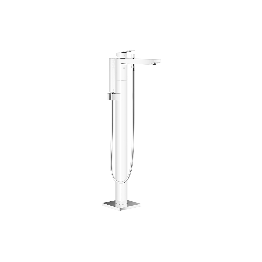 GROHE 23672001 - EUROCUBE badekarbatteri 298 mm, blank krom