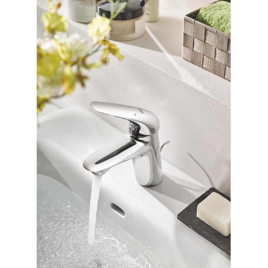 GROHE 23707003 - Håndvaskarmatur EUROSTYLE 163 mm blank krom