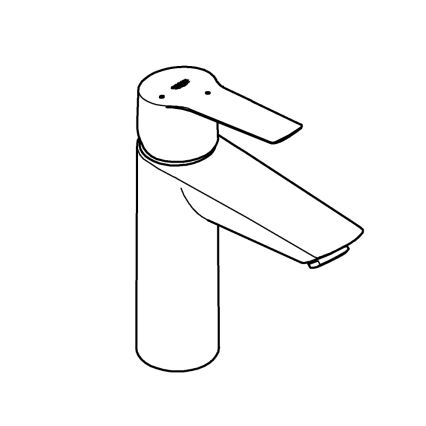 GROHE 237462432 - START håndvaskarmatur, størrelse M, sort