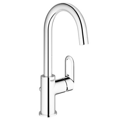 GROHE 23763000 - BAULOOP håndvaskarmatur, størrelse L, blank krom