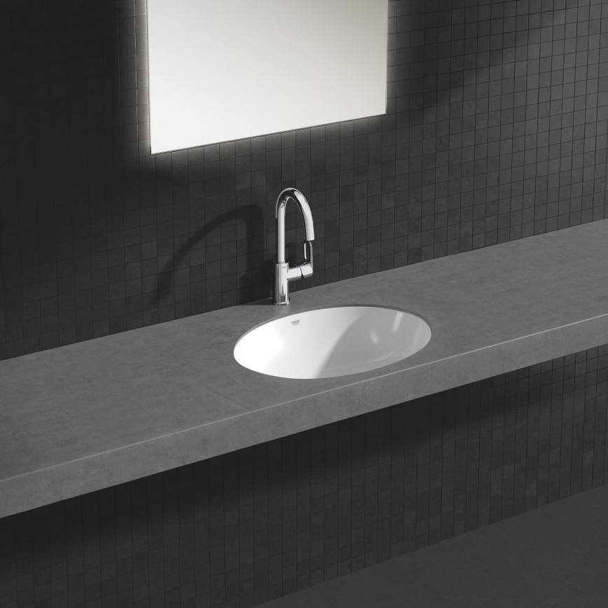 GROHE 23763000 - BAULOOP håndvaskarmatur, størrelse L, blank krom