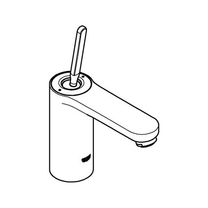 GROHE 23800000 - GET håndvaskarmatur, størrelse M, poleret krom