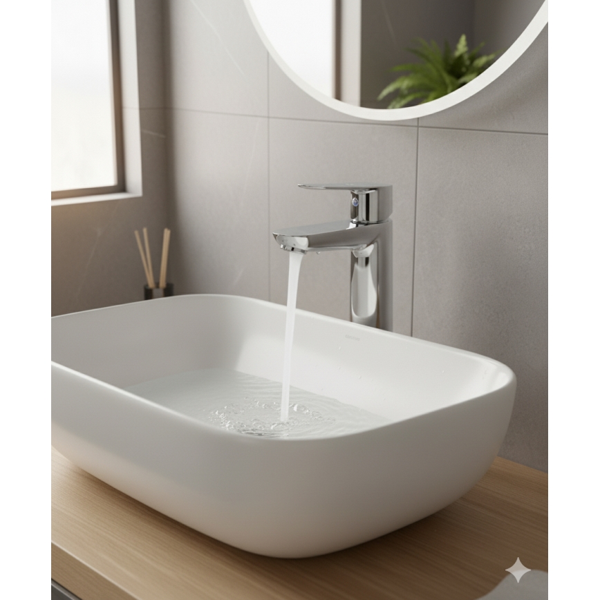 GROHE 23803000 - EUROSMART håndvaskarmatur, blank krom