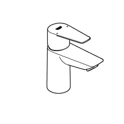 GROHE 23898001 - Håndvaskarmatur START EDGE i poleret krom