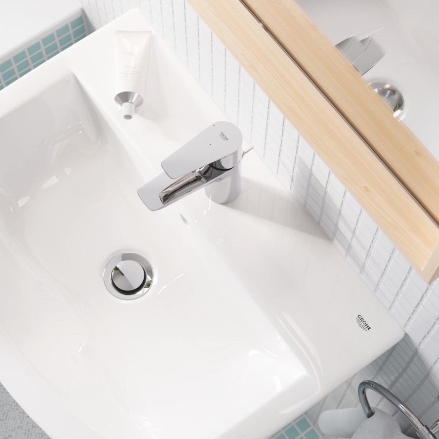 GROHE 23900001 - START EDGE håndvaskarmatur, størrelse S, poleret krom