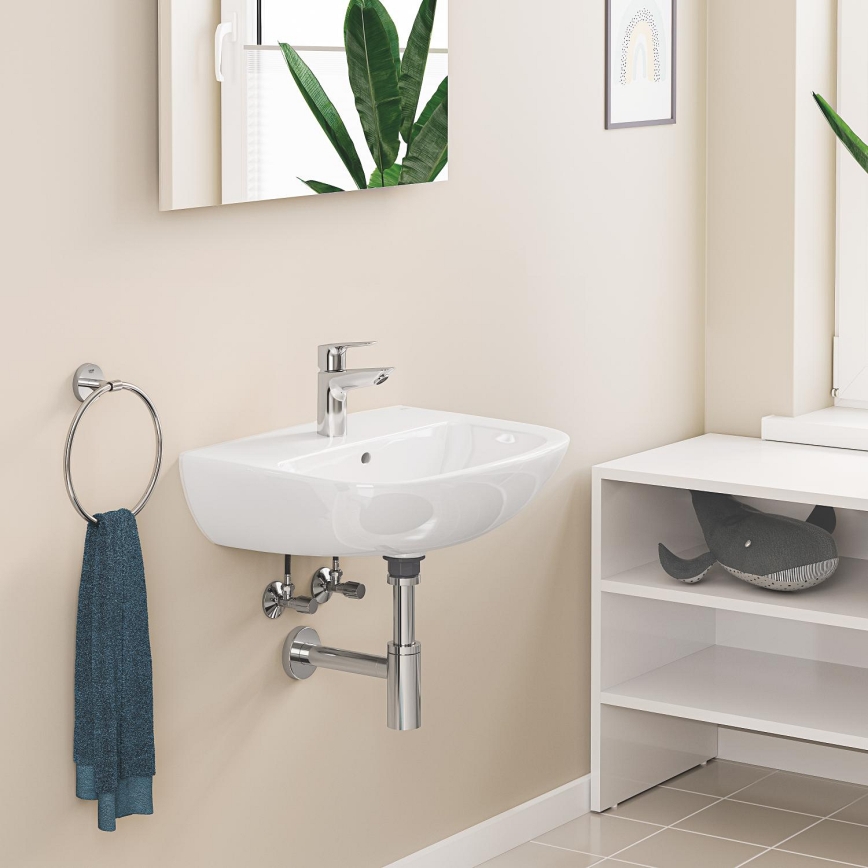GROHE 23900001 - START EDGE håndvaskarmatur, størrelse S, poleret krom