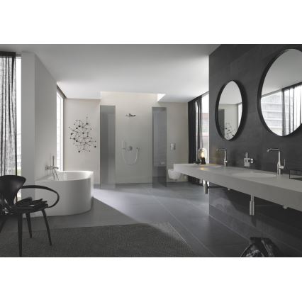 GROHE 24058DC1 - Brusebatteri til indbygning ESSENCE, rustfrit stål