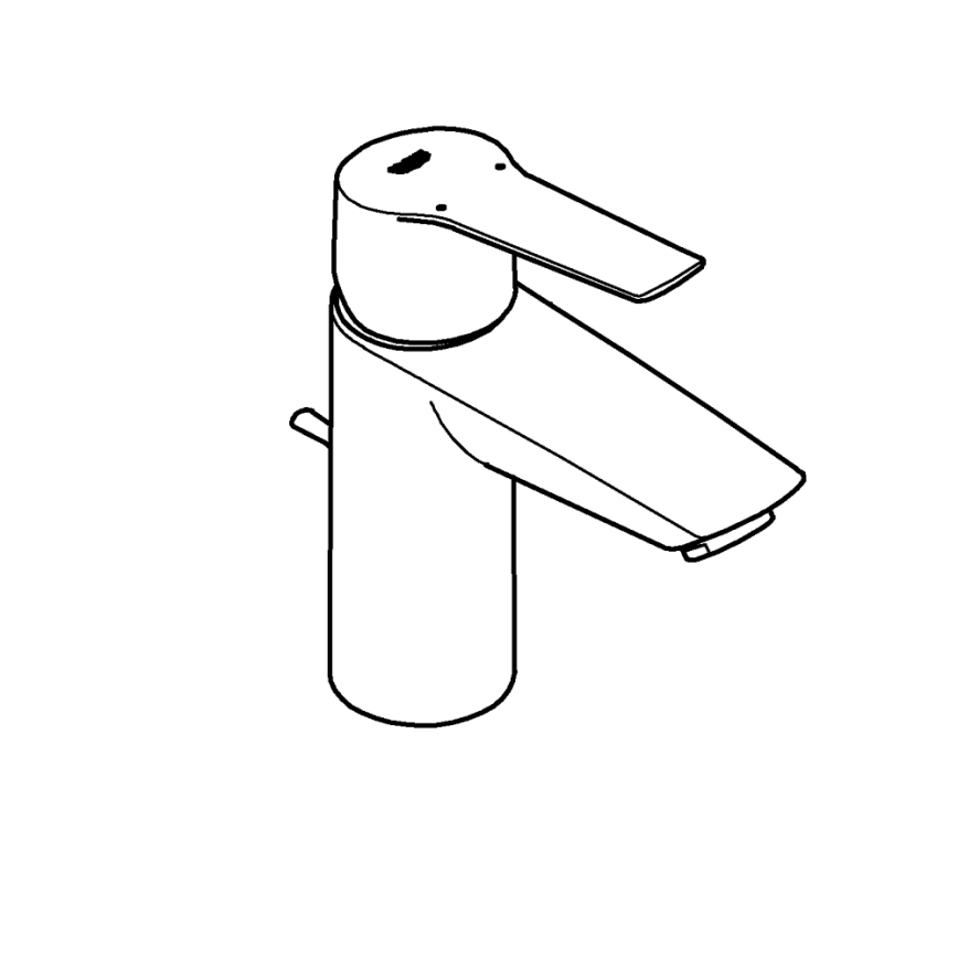 GROHE 24209002 - START håndvaskarmatur DN 15 poleret krom