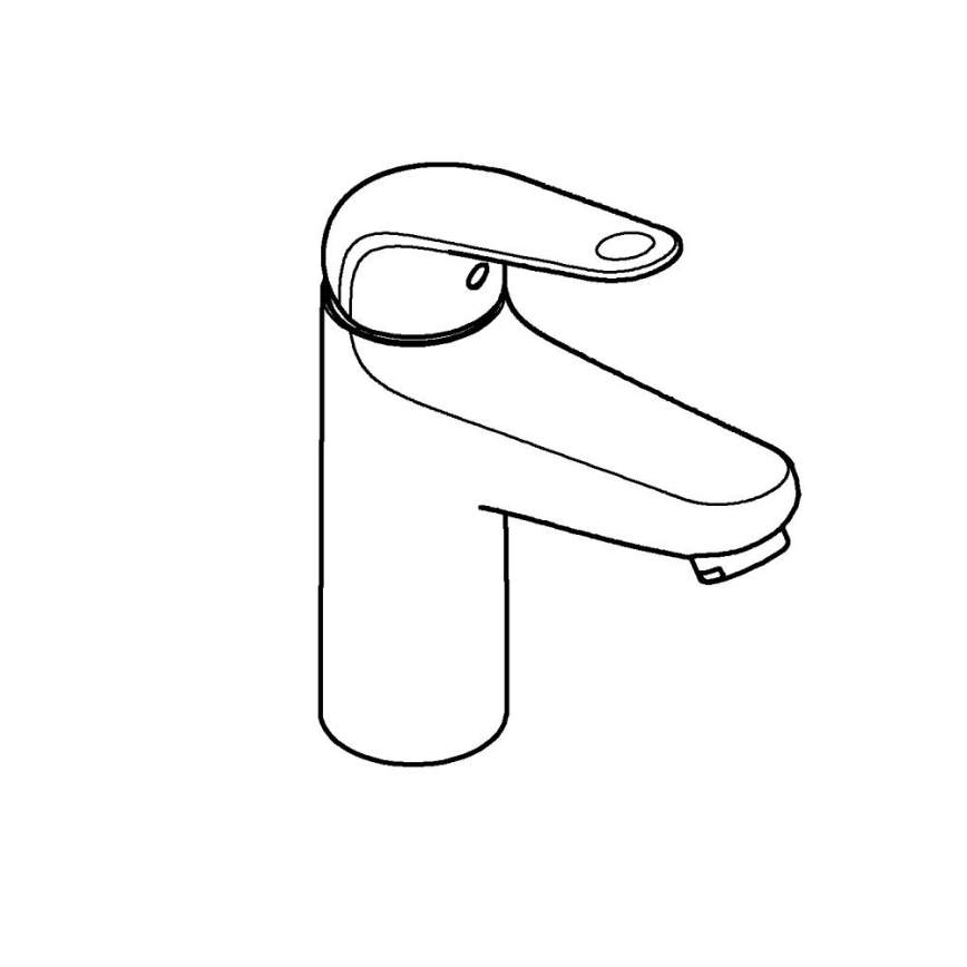 GROHE 24329001 - Håndvaskarmatur SWIFT DN 15 blank krom