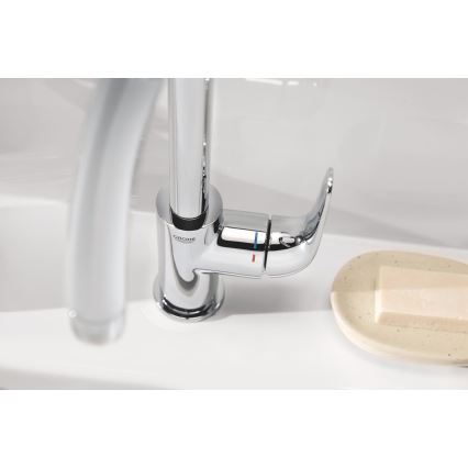 GROHE 24330001 - EUROSMART håndvaskarmatur, størrelse L, blank krom