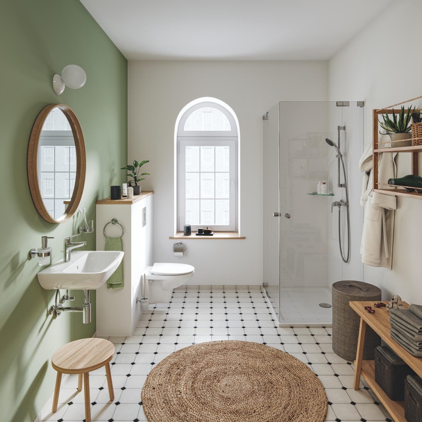 GROHE 24333001 - SWIFT brusebatteri DN 15 i blank krom