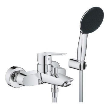 GROHE 25283002 - Badekarbatteri med tilbehør, DN 15, poleret krom