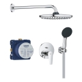 GROHE 25293000 - Brusesæt START EDGE 250 mm blank krom