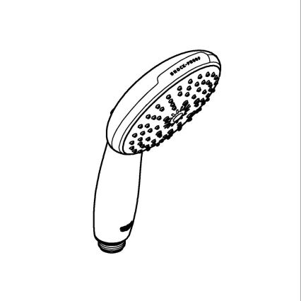 GROHE 26031001 - VITALIO START 110 håndbruser O 110 mm poleret krom