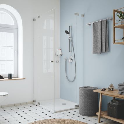 GROHE 26032001 - Brusesæt VITALIO START 110 600 mm blank krom