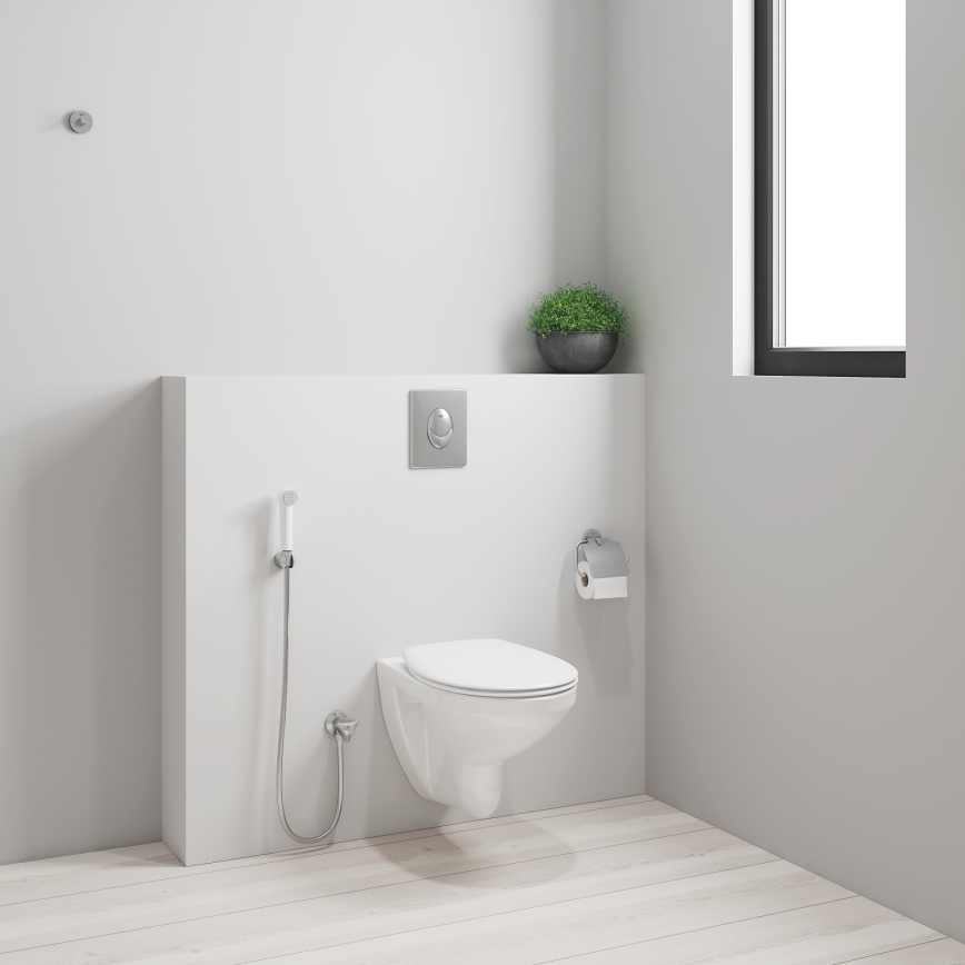 GROHE 26356IL0 - Håndholdt bidetbruser TEMPESTA-F 30 1250 mm hvid