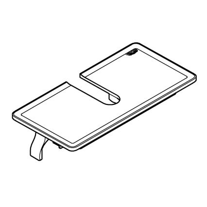 GROHE 26362LN1 - EUPHORIA hylde 150 mm hvid