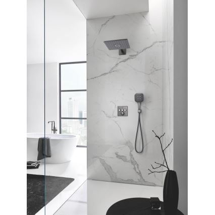 GROHE 26370AL0 - Vægtilslutning EUPHORIA CUBE DN 15 grafit