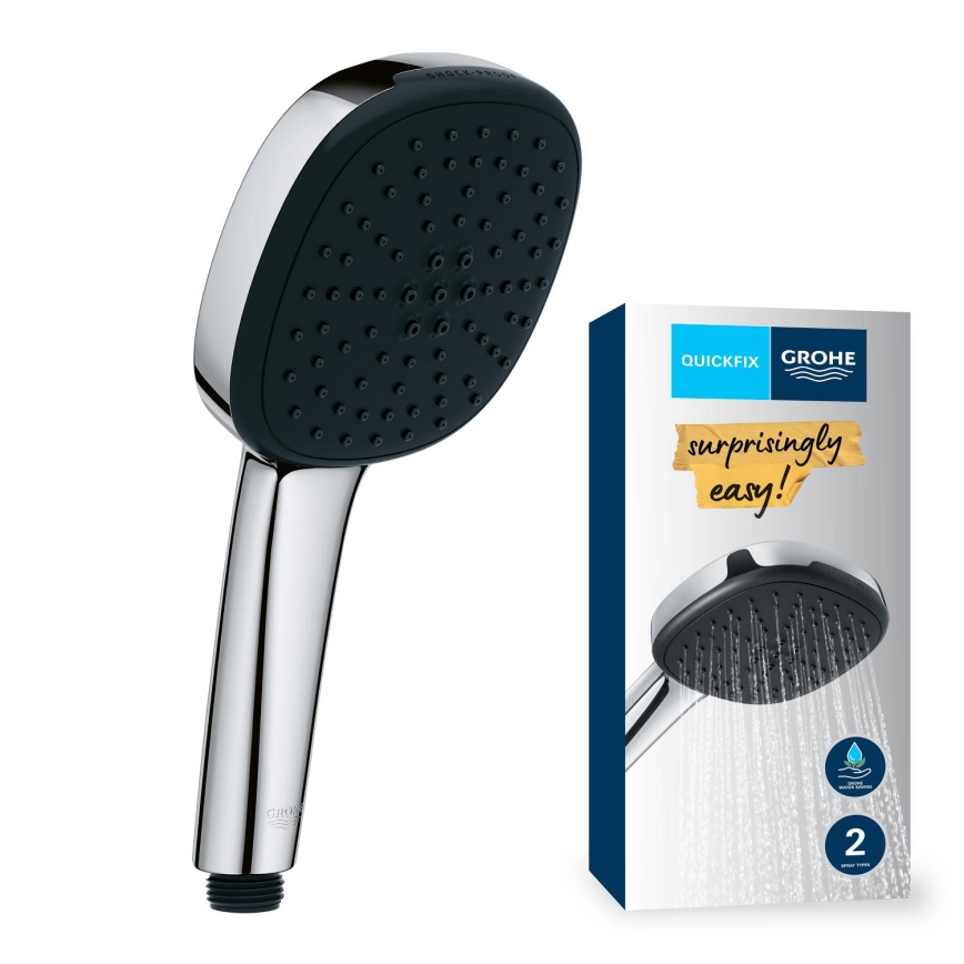 GROHE 26397001 - Håndbruser VITALIO COMFORT 110, 110 mm, poleret krom