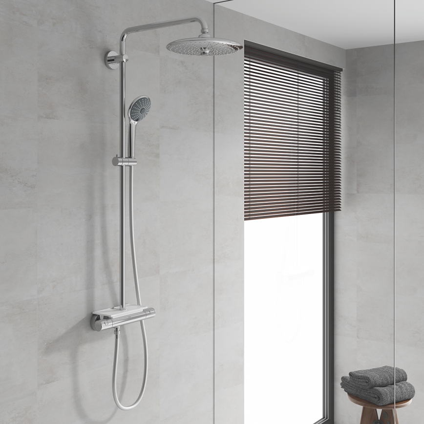 GROHE 26403001 - Brusesystem VITALIO JOY 260 450 mm blank krom