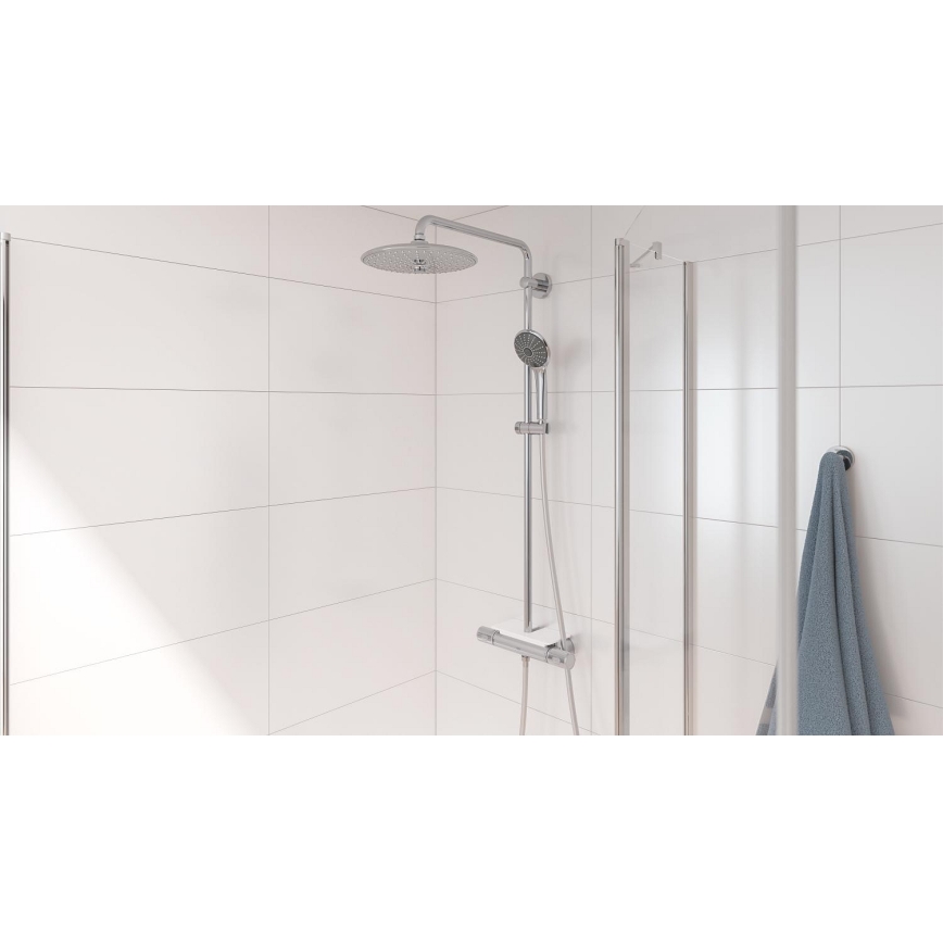 GROHE 26403002 - Brusesystem VITALIO JOY 260, 450 mm, poleret krom
