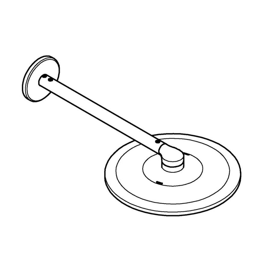 GROHE 26475000 - Hovedbruser RAINSHOWER SMARTACTIVE 310 mm, blank krom