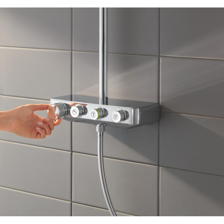 GROHE 26508000 - Brusesystem EUPHORIA SMARTCONTROL 310 CUBE poleret krom