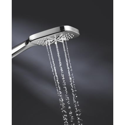 GROHE 26550000 - Håndbruser RAINSHOWER SMARTACTIVE 130 CUBE poleret krom