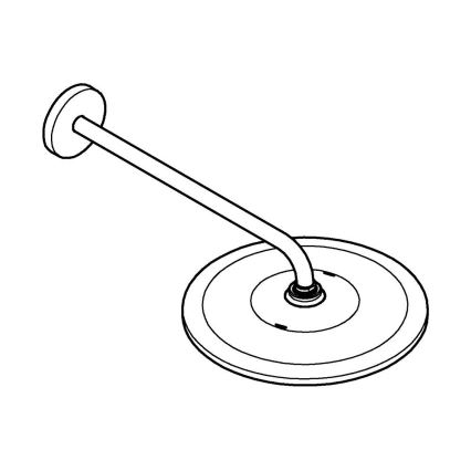 GROHE 26557000 - RAINSHOWER 310 422 mm hovedbrusesæt poleret krom
