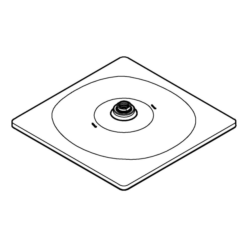 GROHE 26567000 - Hovedbruser RAINSHOWER 310 mm blank krom