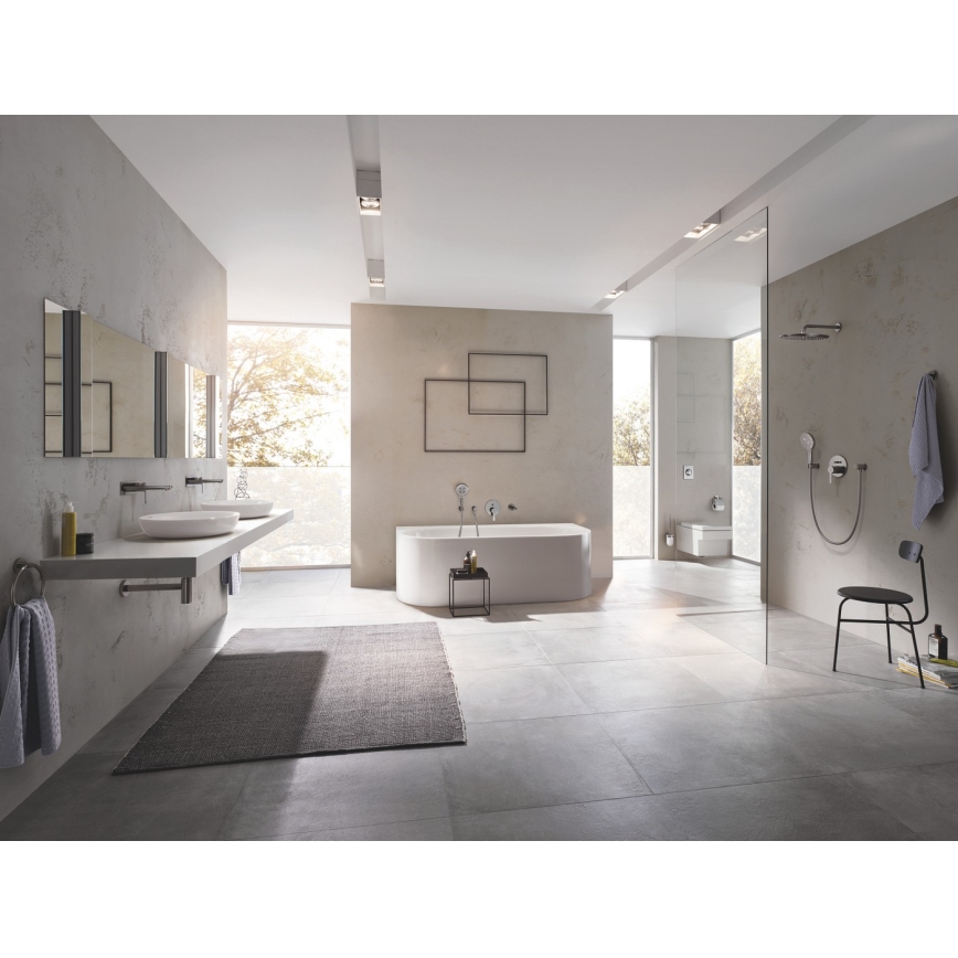 GROHE 26574AL0 - RAINSHOWER SMARTACTIVE 130 håndbruser i grafit