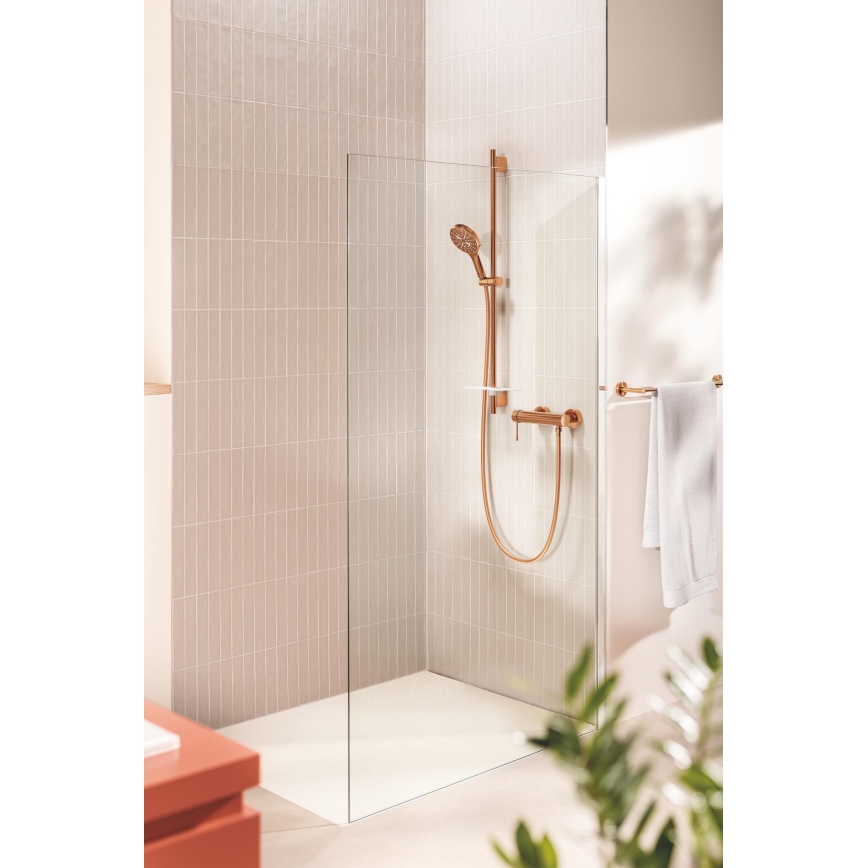 GROHE 26574DL0 - RAINSHOWER SMARTACTIVE 130 mm håndbruser i børstet kobber