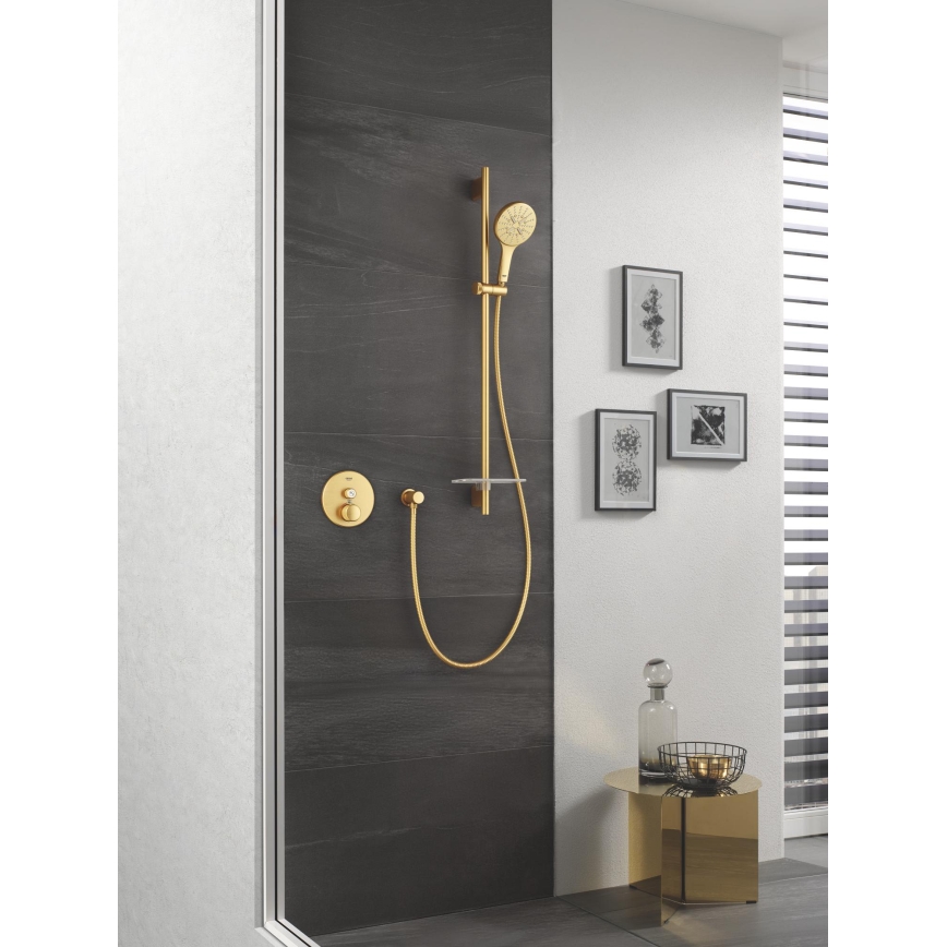 GROHE 26574GN0 - Håndbruser RAINSHOWER SMARTACTIVE 130 børstet guld