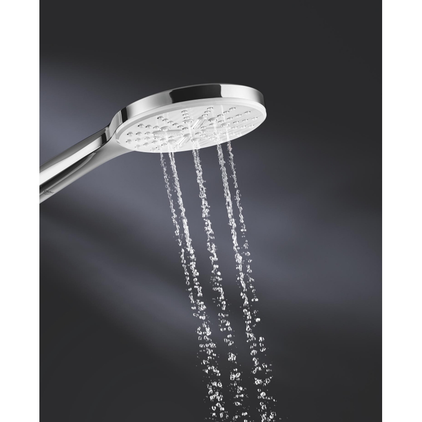 GROHE 26574LS0 - Håndbruser RAINSHOWER SMARTACTIVE 130 mm hvid