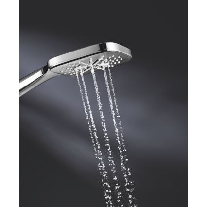 GROHE 26582000 - Håndbruser RAINSHOWER SMARTACTIVE 130 CUBE poleret krom