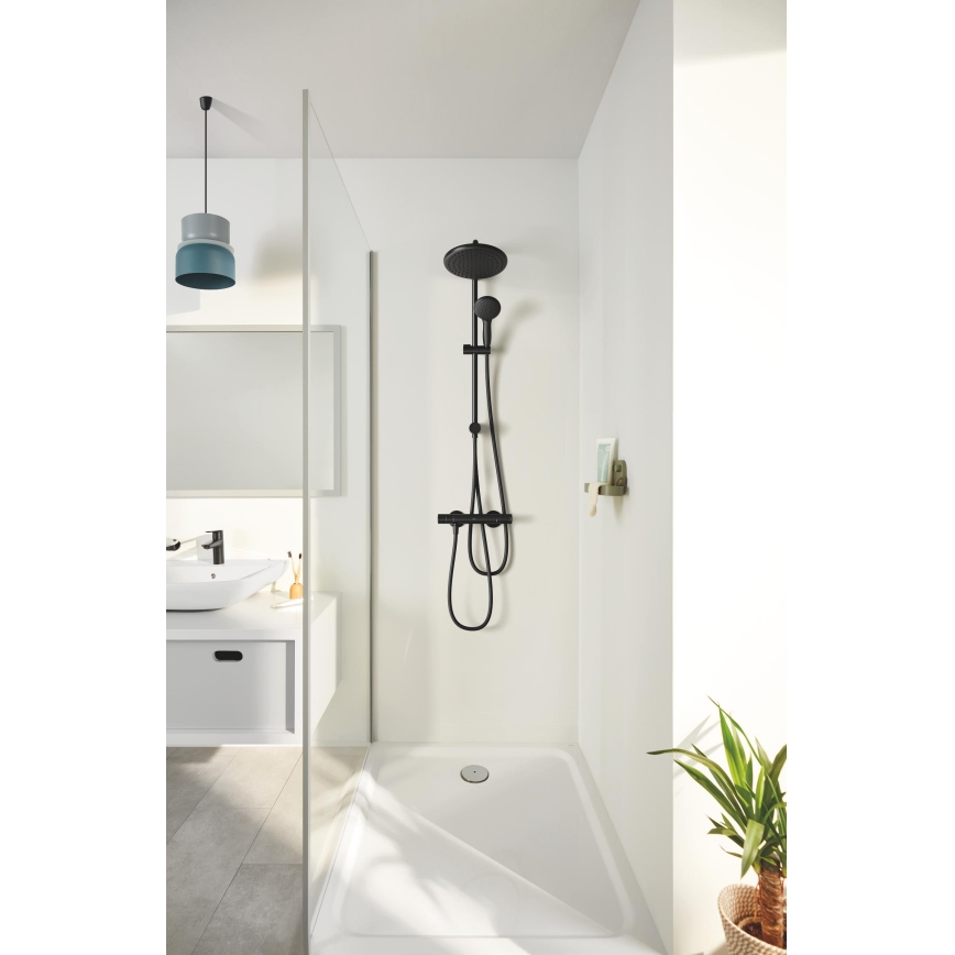 GROHE 266802431 - Brusesystem VITALIO START SYSTEM 250 390 mm sort