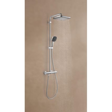 GROHE 26696001 - Brusesystem VITALIO COMFORT 250 250 × 250 mm blank krom